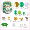 144 paquete con globos de aluminio de animales